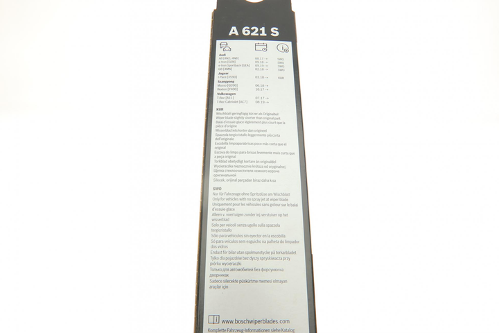 Щітки склоочисника Bosch 650/500 мм (3397014621) - зображення 2