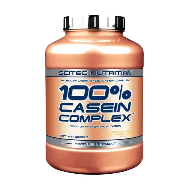Казеїновий протеїн Scitec Nutrition 100% Casein Complex 2.35 кілограм - Фото 2 Казеїновий протеїн Scitec Nutrition 100% Casein Complex 2.35 кілограм - зображення 2