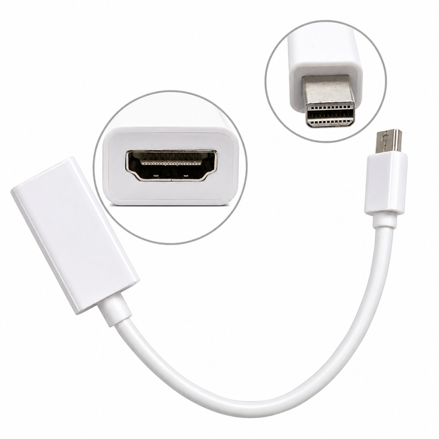 Адаптер Thunderbolt MiniDisplay port на HDMI 77243 - Фото 2 Адаптер Thunderbolt MiniDisplay port на HDMI 77243 - изображение 2