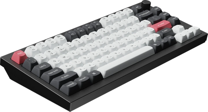 Клавіатура бездротова Keychron Q1 HE Magnetic Switch Black RGB (Q1H-M1-UA) - изображение 5