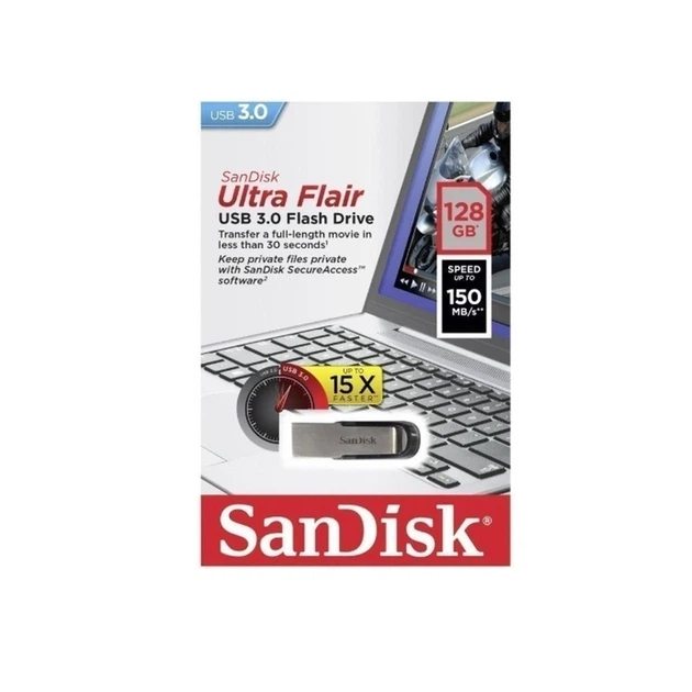 Флеш-накопичувач SanDisk USB 3.0 Ultra Flair 128Gb - зображення 2