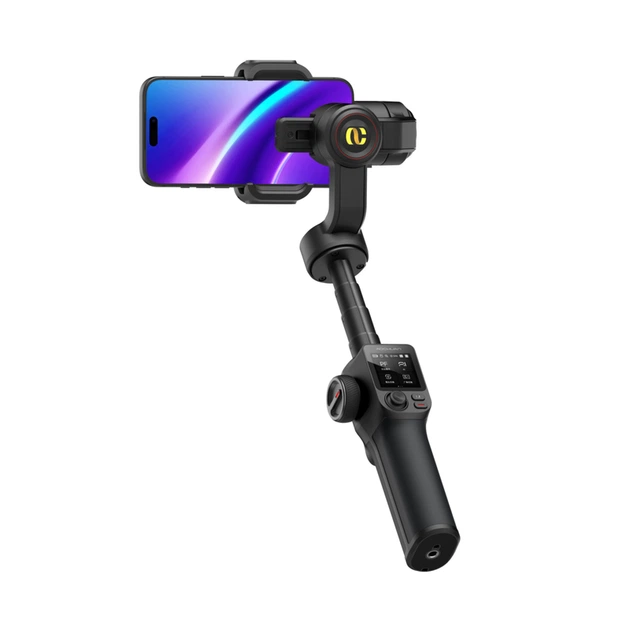 Триосьовий стабілізатор AOCHUAN Professional Gimbal Stabilizer for Smartphone SMART X3 AI Black - изображение 6