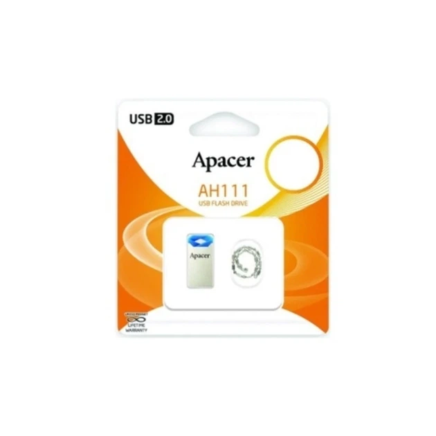 Флеш-накопичувач Apacer USB 2.0 AH111 64GB Blue - зображення 2