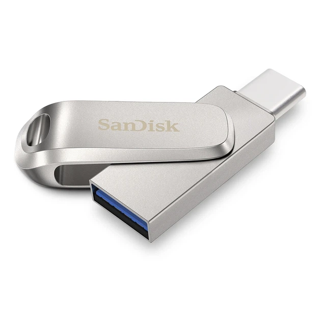 Флеш-накопичувач SanDisk USB 3.1 Ultra Dual Luxe Type-C 64Gb (150 Mb/s) - зображення 5