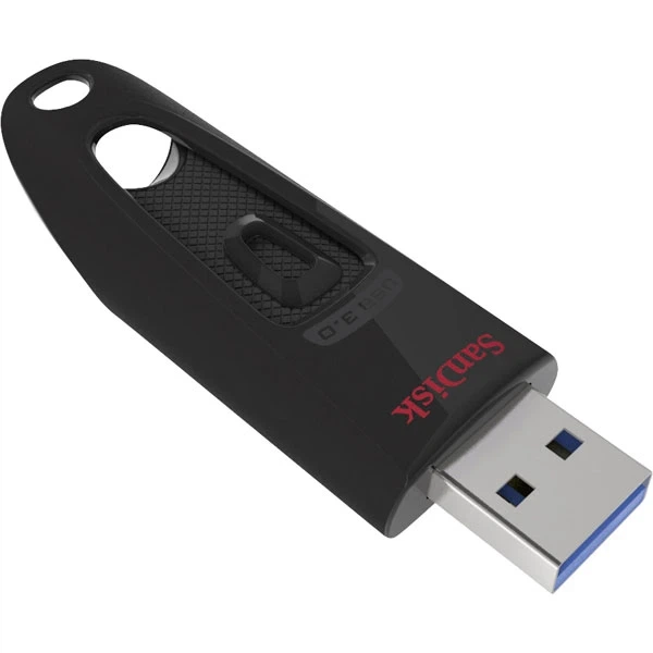 Флеш-накопичувач SanDisk USB 3.0 Ultra 128Gb (130Mb/s) Black - Фото 5 Флеш-накопичувач SanDisk USB 3.0 Ultra 128Gb (130Mb/s) Black - зображення 5