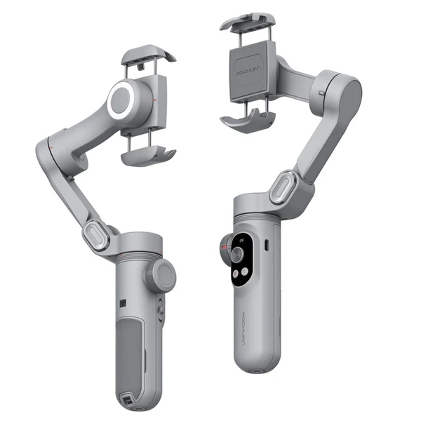 Триосьовий стабілізатор AOCHUAN Professional Gimbal Stabilizer for Smartphone SMART X Pro Сірий - Фото 5 Триосьовий стабілізатор AOCHUAN Professional Gimbal Stabilizer for Smartphone SMART X Pro Сірий - изображение 5