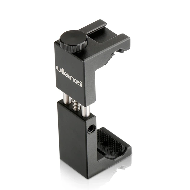 Тримач для телефону Ulanzi Vijim Iron Man II Phone Tripod Mount black (UV-0849 ST-02S) - Фото 1 Тримач для телефону Ulanzi Vijim Iron Man II Phone Tripod Mount black (UV-0849 ST-02S) - изображение 1