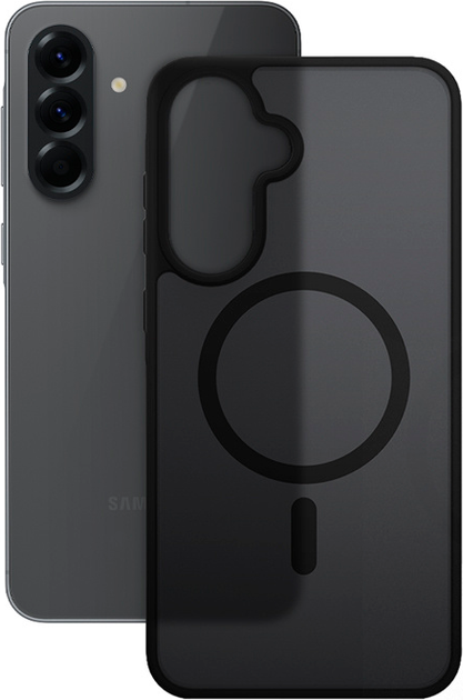Чохол Crong Hybrid Matte Magnetic для Samsung Galaxy A37 / A36 Black (CRGHMMSGA36BLK) - Фото 1 Чохол Crong Hybrid Matte Magnetic для Samsung Galaxy A37 / A36 Black (CRGHMMSGA36BLK) - зображення 1