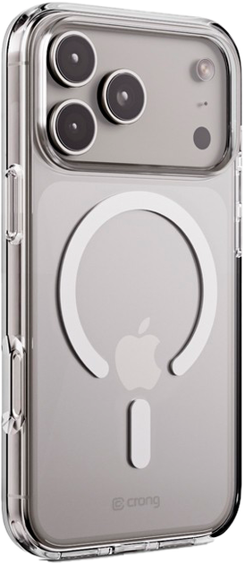 Панель Crong Clear Magnetic для Apple iPhone 17 Pro Transparent (CRGCLRMIP1763PTRS) - Фото 2 Панель Crong Clear Magnetic для Apple iPhone 17 Pro Transparent (CRGCLRMIP1763PTRS) - зображення 2
