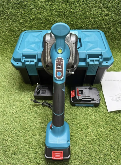 Акумуляторна віброприсоска Krafftec 48V 6Ah, 130 мм - зображення 10