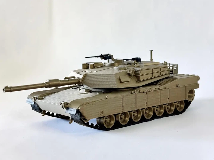 Конструктор для сборки танка M1A1 Abrams, масштаб 1:35 - изображение 7