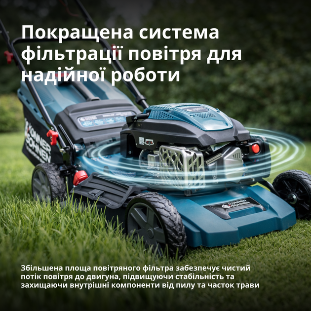 Газонокосилка бензиновая Konner&Sohnen KS 46LMG - изображение 11