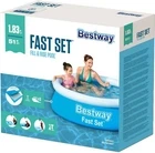 Надувний басейн Bestway 57392 183х51 см для дітей та сім’ї високоякісний матеріал міцний дитячий басейн літній відпочинок пляжний басейн надувний для водних розваг - Фото 3 Надувний басейн Bestway 57392 183х51 см для дітей та сім’ї високоякісний матеріал міцний дитячий басейн літній відпочинок пляжний басейн надувний для водних розваг - изображение 3