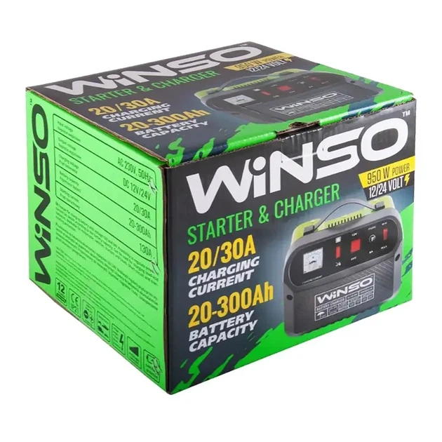 Зарядний пристрій Winso 950W 12/24V для авто і мото - изображение 4