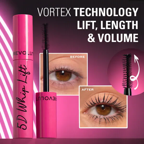 Makeup Revolution 5D Whip Lift Mascara Тушь для ресниц - Фото 2 Makeup Revolution 5D Whip Lift Mascara Тушь для ресниц - изображение 2