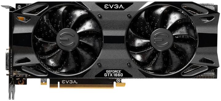 Видеокарта GeForce GTX 1660 6GB EVGA XC Ultra Gaming (06G-P4-1167-KR) Б/У - изображение 2