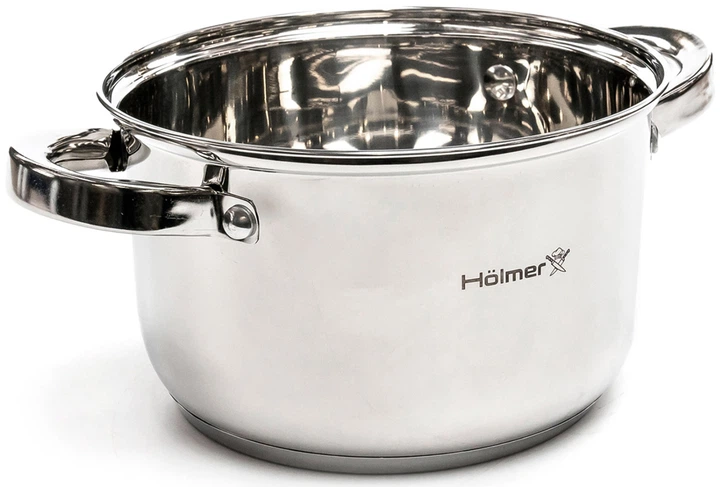 Кастрюля Holmer с крышкой 3,5 л CR-18435-SS - изображение 4