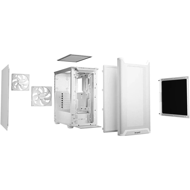 Корпус Be Quiet! Pure Base 501 Airflow White (BG075) - Фото 6 Корпус Be Quiet! Pure Base 501 Airflow White (BG075) - зображення 6