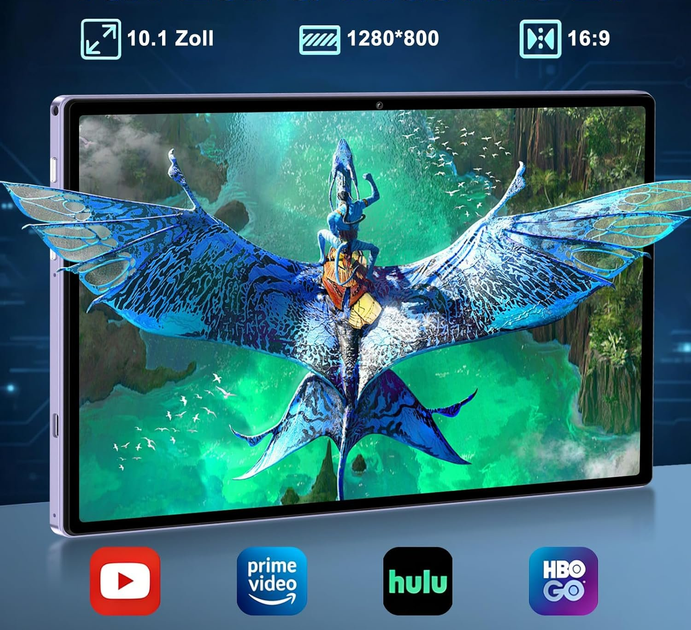 Планшет 10.1" ZIOVO Z168 8+22/128Gb 8 ядер Android 15 8000 mAh Фіолетовий (102022059) - Уцінка - Фото 3 Планшет 10.1" ZIOVO Z168 8+22/128Gb 8 ядер Android 15 8000 mAh Фіолетовий (102022059) - Уцінка - зображення 3