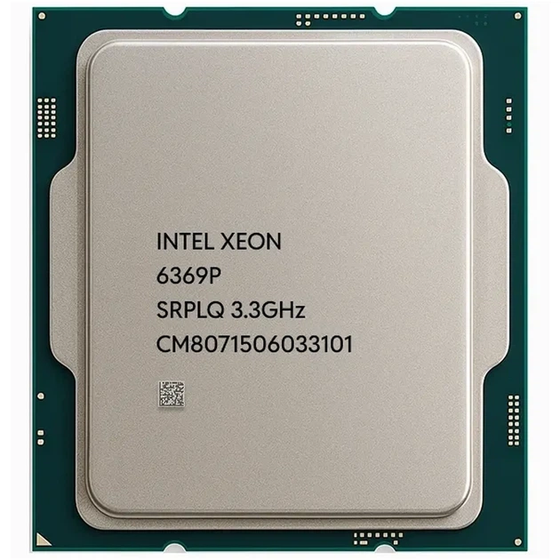 Процесор серверный INTEL Xeon 6 6369P (8C/16T, 3.3 -5.7GHz, 24MB LGA1700) TRAY (CM8071506033101) - Фото 1 Процесор серверный INTEL Xeon 6 6369P (8C/16T, 3.3 -5.7GHz, 24MB LGA1700) TRAY (CM8071506033101) - изображение 1