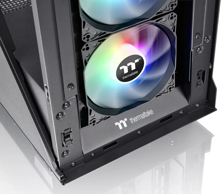 Корпус Thermaltake V350 TG ARGB Air (CA-1S3-00M1WN-03) / без БП / Черный (101632838) - Уценка - изображение 6