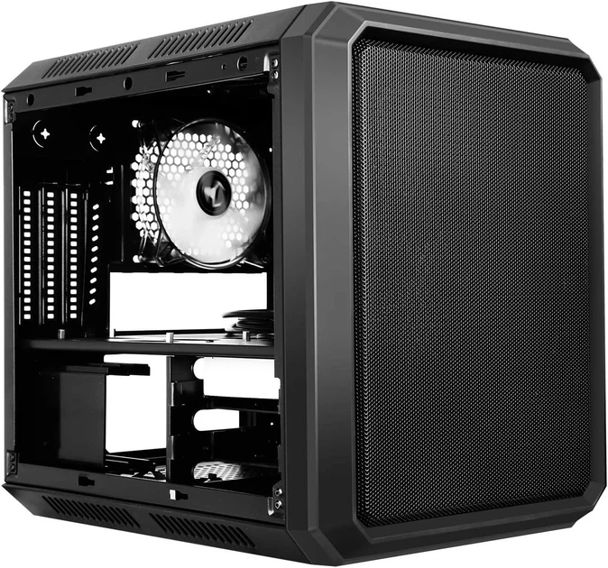 Корпус для ПК iTek QBO 8 EVO ARGB Черный (102022286) - Уценка - Фото 4 Корпус для ПК iTek QBO 8 EVO ARGB Черный (102022286) - Уценка - изображение 4