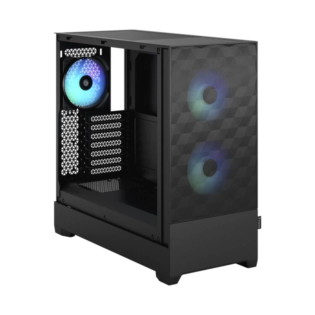 Корпус Fractal Design Pop Air RGB / без БЖ / ATX / Midi-Tower / 3x120mm ARGB / Glass / USB 3.0 / Black (101633460) - Уценка - изображение 4