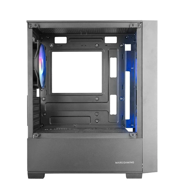 Корпус Mars Gaming MC-VORTEX / без БП / Micro-ATX / 3x120mm FRGB / Черный (101631788) - Уценка - изображение 5
