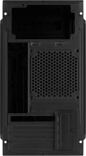 Корпус для ПК AeroCool CS106 Micro ATX матовый алюминий Черный (101901782) - Уценка - изображение 6