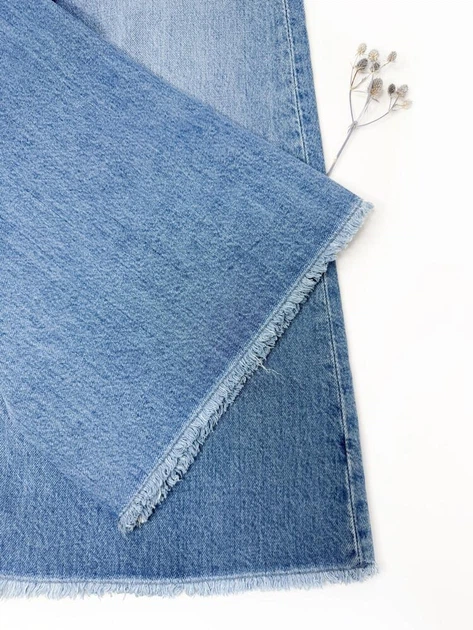 Джинси wide leg H&M 134 см блакитний артикул Л1376 - зображення 4