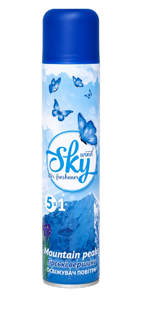 Освежитель воздуха Sky wind "Горные вершины" 300мл - Фото 2 Освежитель воздуха Sky wind "Горные вершины" 300мл - изображение 2