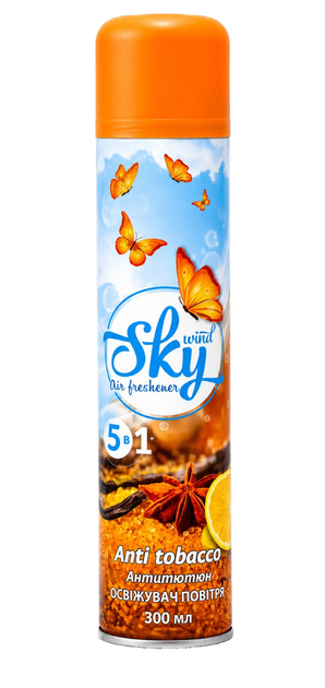 Освежитель воздуха Sky wind "Антитютюн" 300мл - изображение 2
