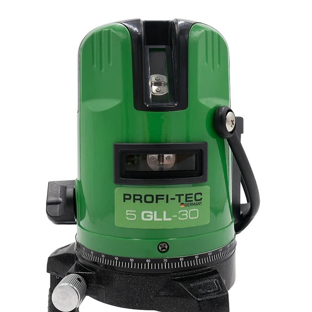 Лазерний нівелір PROFI-TEC 5GLL-30 Professional - изображение 4
