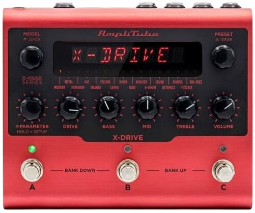 Педаль ефектів IK Multimedia AmpliTube X-DRIVE (SUP_MC4216) - Фото 1 Педаль ефектів IK Multimedia AmpliTube X-DRIVE (SUP_MC4216) - зображення 1