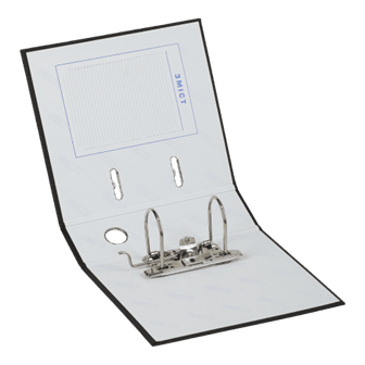 Папка-реєстратор А5 70мм BUROMAX 3013-01 чорна (30) /BM.3013-01/ - Фото 2 Папка-реєстратор А5 70мм BUROMAX 3013-01 чорна (30) /BM.3013-01/ - изображение 2
