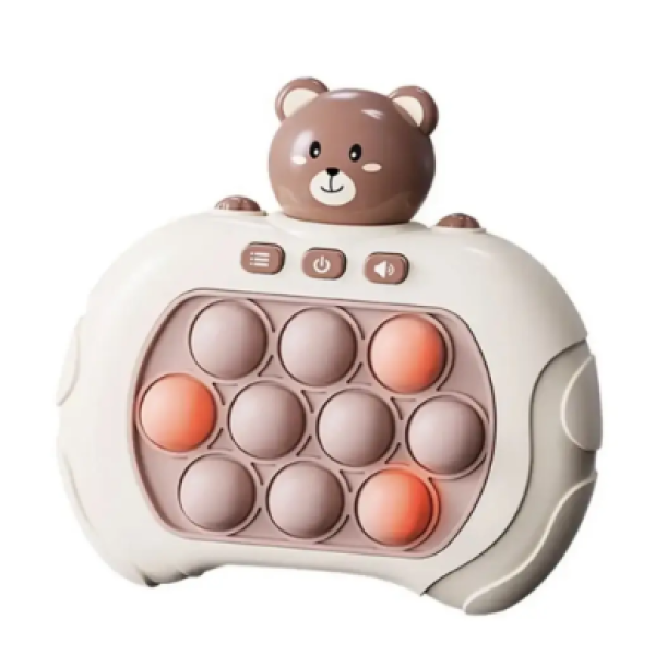Дитяча електронна антистрес приставка-головоломка Pop It FF-899 (DP-1740296671) - Фото 1 Дитяча електронна антистрес приставка-головоломка Pop It FF-899 (DP-1740296671) - зображення 1