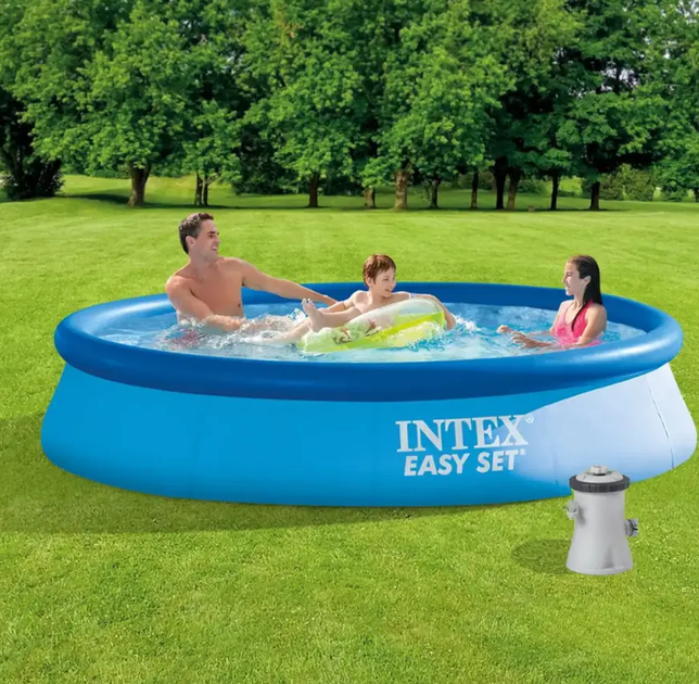 Надувной бассейн Intex 28130 Easy Set 366×76 см (DP-28130) - изображение 7