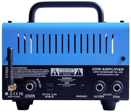 Wzmacniacz gitarowy Joyo Bantam Bluejay (SUP_ab401) - Zdjęcie 2 Wzmacniacz gitarowy Joyo Bantam Bluejay (SUP_ab401) - obraz 2