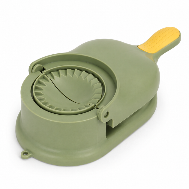 Форма для лепки вареников и пельменей 2в1 Dumpling Maker пластик Green (8648) - изображение 3
