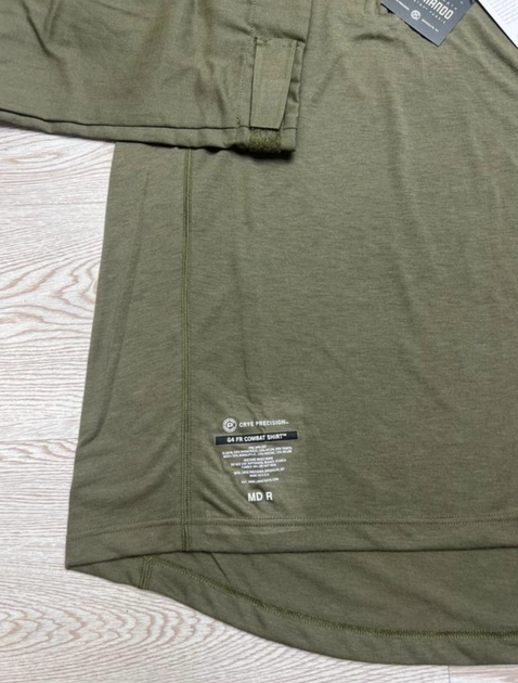 Боевая рубашка crye precision g4 fr combat shirt m olive - Фото 5 Боевая рубашка crye precision g4 fr combat shirt m olive - изображение 5