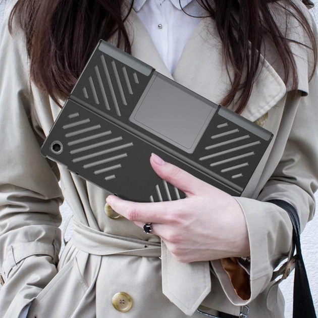 Чохол для планшета BeCover Smart Case Lenovo Tab Plus 11.5" Gray - Фото 5 Чохол для планшета BeCover Smart Case Lenovo Tab Plus 11.5" Gray - зображення 5