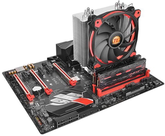 Chłodzenie Thermaltake Riing Silent 12 Czerwona (CL-P022-AL12RE-A) - obraz 12