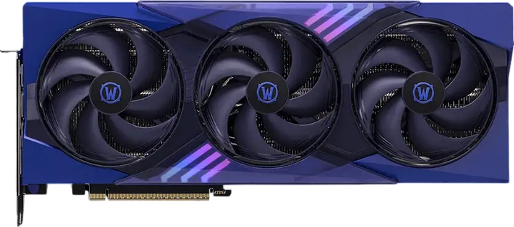 Видеокарта GeForce RTX 5070 12GB MSI World of Warcraft Midnight Void Edition OC - изображение 2