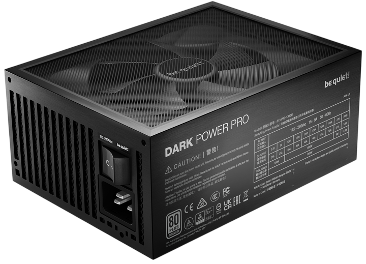 Блок живлення be quiet! Dark Power Pro 13 1300W 80+ Titanium (BN331) - зображення 3