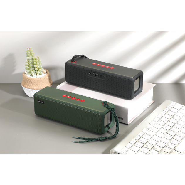 Портативная колонка WALKER WSP-130 green - Фото 4 Портативная колонка WALKER WSP-130 green - изображение 4