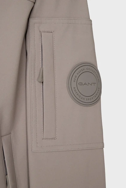 Чоловіча бежева куртка SOFT SHELL JACKET Gant XL 7006384 - зображення 3