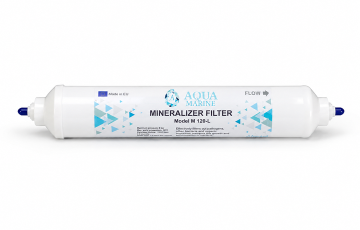 Минерализатор AquaMarine in-line M 120-L с фитингами - изображение 2