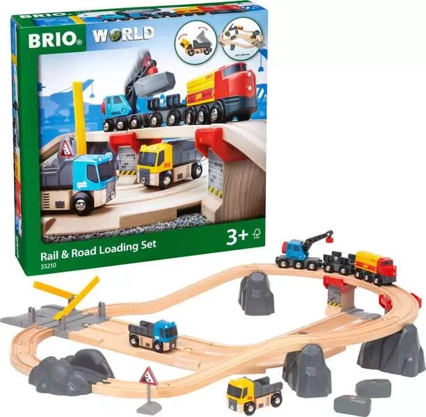 Kolejka Brio Roads & Tracks Stone Loading Set (7312350332100) - obraz 2