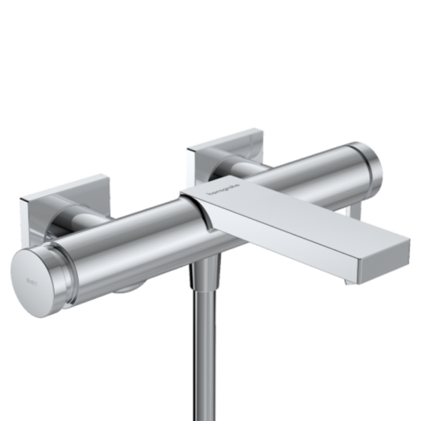 Змішувач для ванни HANSGROHE TECTURIS 73420000, хром, настінний - Фото 1 Змішувач для ванни HANSGROHE TECTURIS 73420000, хром, настінний - изображение 1