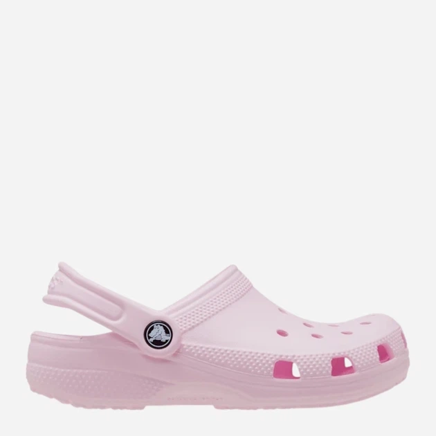 Дитячі крокси-сабо Crocs Classic Clog світло-рожеві для дівчинки с7 (23-24) на стопу 14.1-14.8 см - Фото 5 Дитячі крокси-сабо Crocs Classic Clog світло-рожеві для дівчинки с7 (23-24) на стопу 14.1-14.8 см - зображення 5
